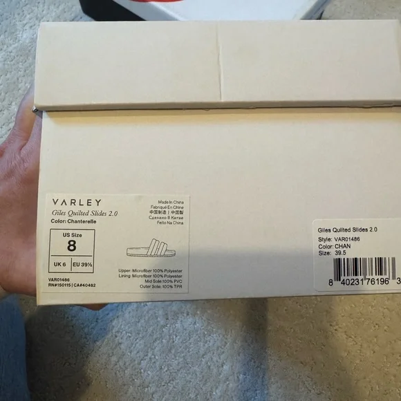 Varley Women's Brown Suede Sandals - Picture 4 of 4